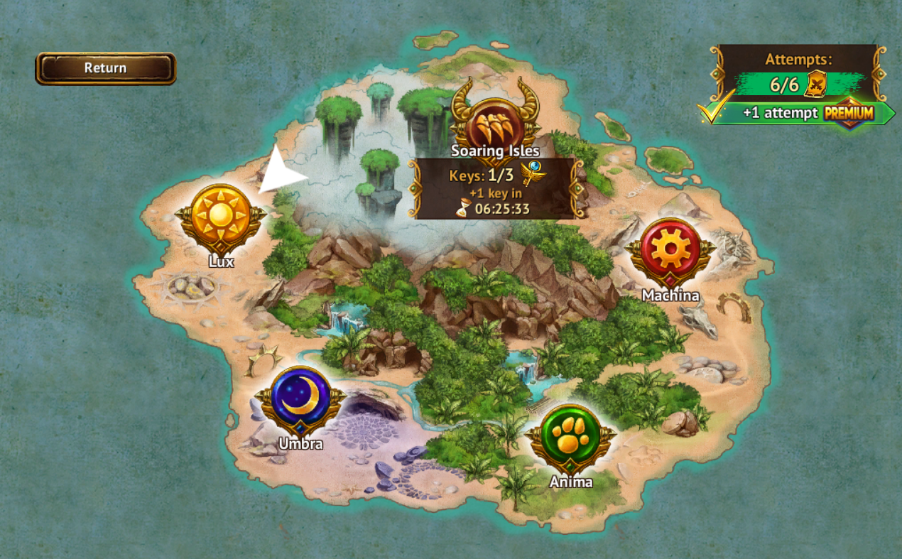 Island of Elements and Soaring Isles – BIT.GAMES